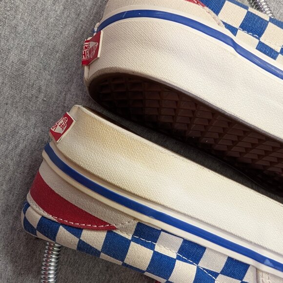 Vans "Checker & Stripe" Anaheim Factory Era 95 DX - Size 8.5 W/7M - Picture 7 of 10